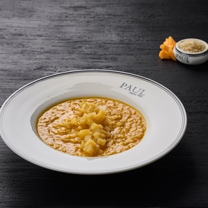 Тыквенная рисовая каша с айвой